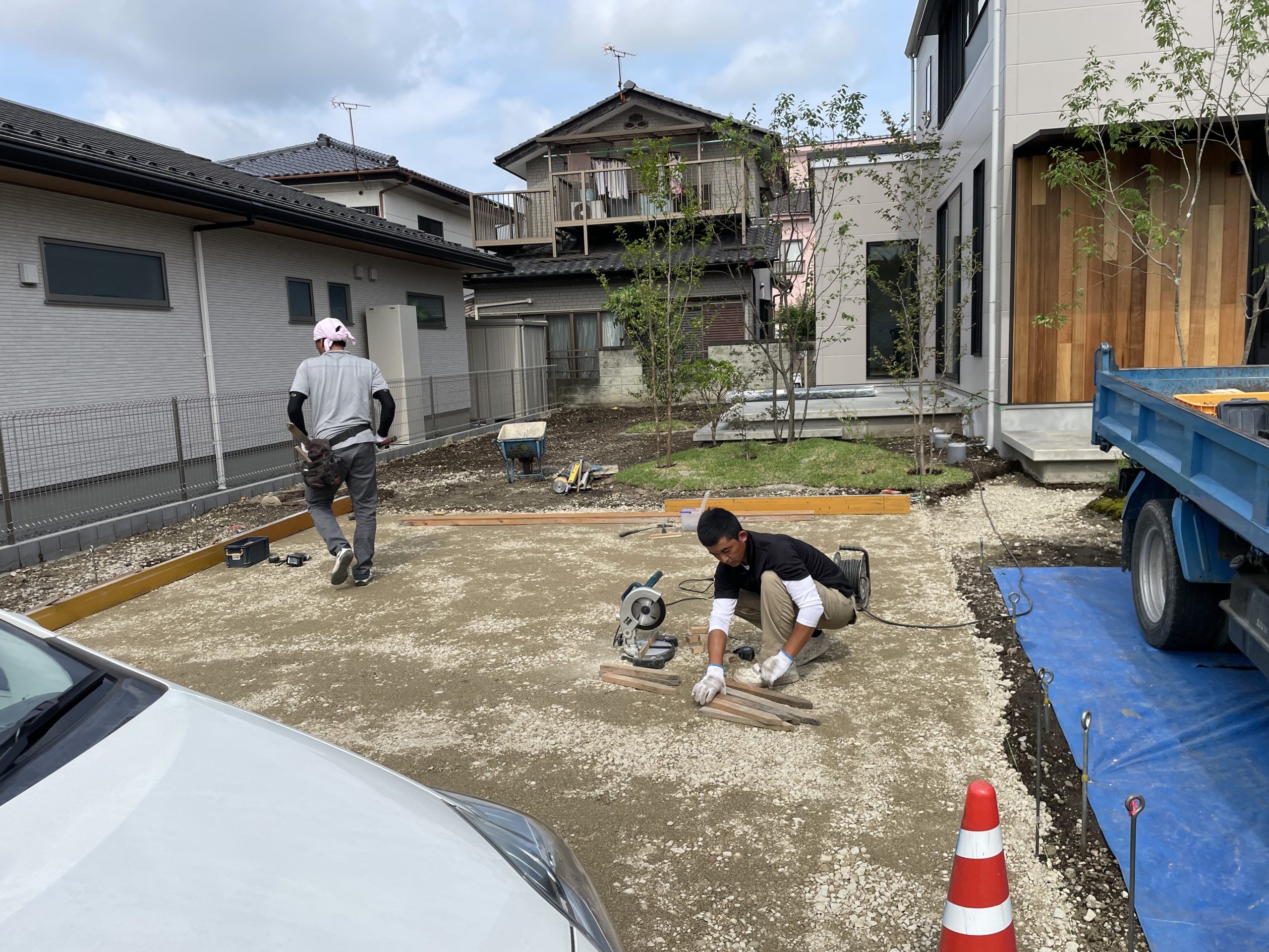 モデルハウス「S」外構