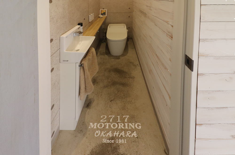 トイレもアメリカン